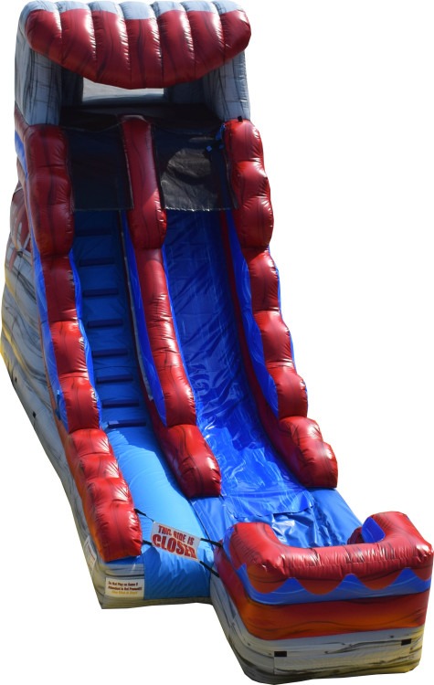 16ft Lava Stone Waterslide