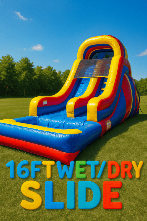 16ft Multi-Color Slide Wet/Dry 16ft Multi-Color Slide Wet/Dry