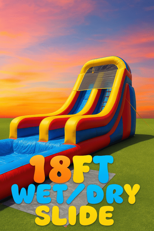 18ft Multi-Color Slide Wet/Dry 18ft Multi-Color Slide Wet/Dry