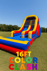 16ft Color Clash Slide Wet/Dry