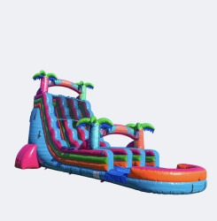 IMG 2927 1772404671 22ft Palm Tree Paradise Dual Lane Waterslide
